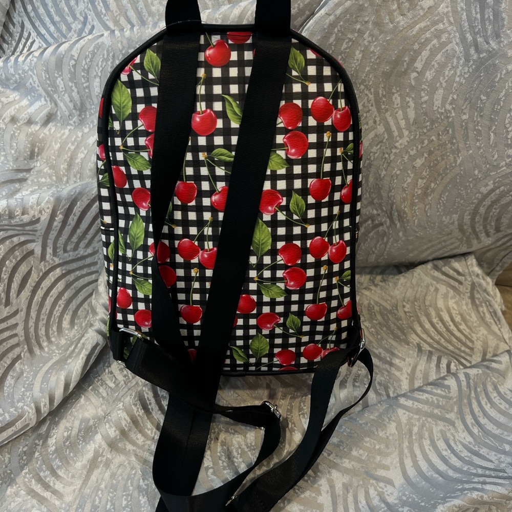 Madden Girl Cherry Patterned Backpack - image 5